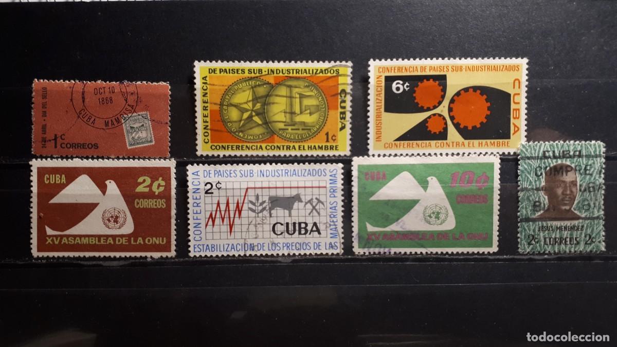 Sellos: CUBA. A&Ntilde;O 1961. &deg;. YVERT 550/6