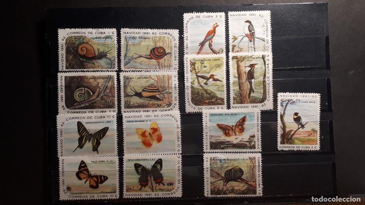 Sellos: CUBA. A&Ntilde;O 1961. *. YVERT 568/82