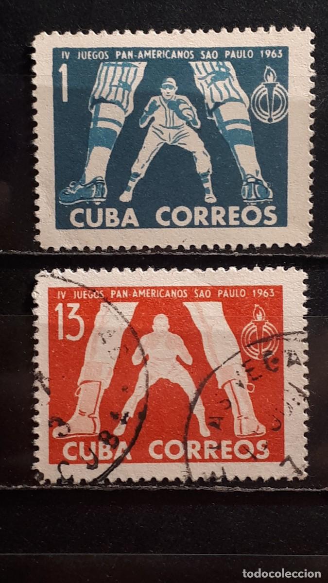 Sellos: CUBA. A&Ntilde;O 1963. &deg;/*. YVERT 663/4