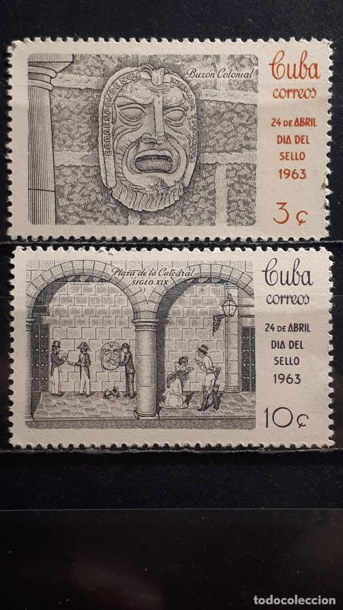 Sellos: CUBA. A&Ntilde;O 1963. *. YVERT 665/6