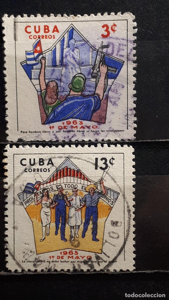 Sellos: CUBA. A&Ntilde;O 1963. &deg;. YVERT 667/8