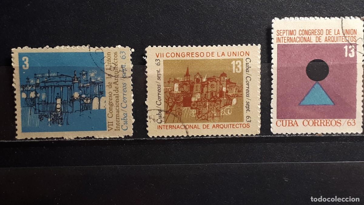 Sellos: CUBA. A&Ntilde;O 1963. &deg;. YVERT 688, 691/2