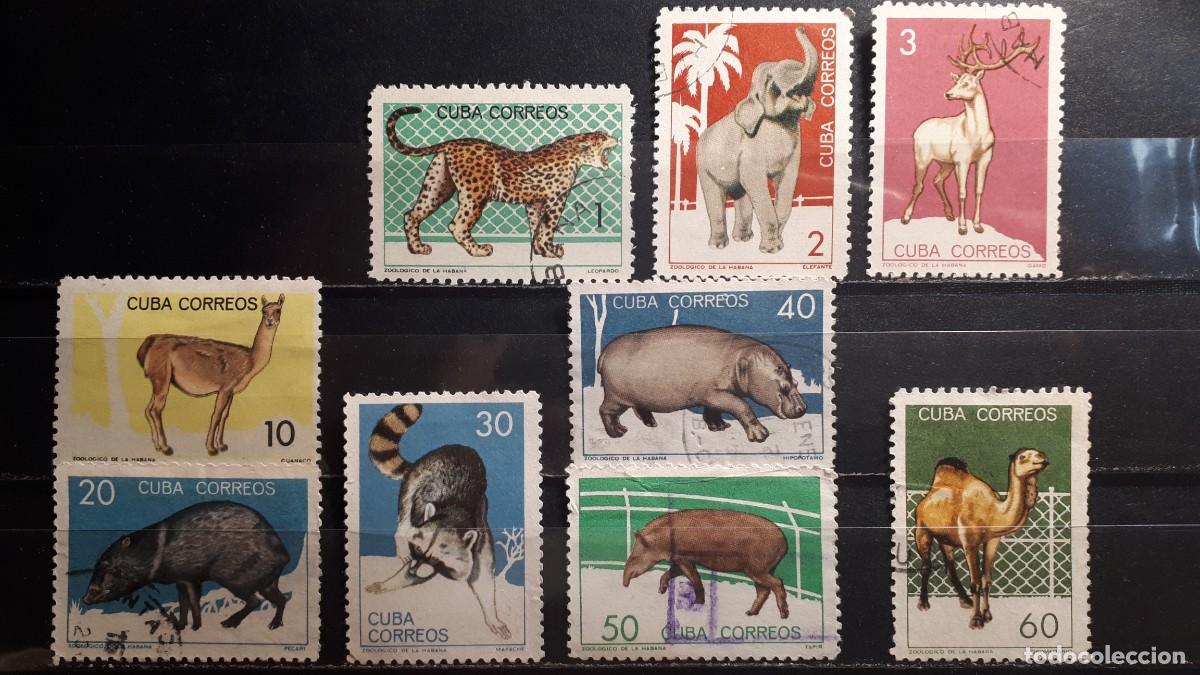 Sellos: CUBA. A&Ntilde;O 1964. &deg;. YVERT 768/70, 777, 789/80B.