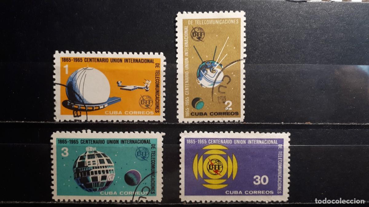 Sellos: CUBA. A&Ntilde;O 1965. &deg;. YVERT 849/53, falta 852