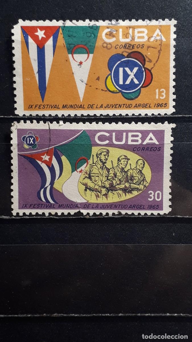 Sellos: CUBA. A&Ntilde;O 1965. &deg;. YVERT 854/5