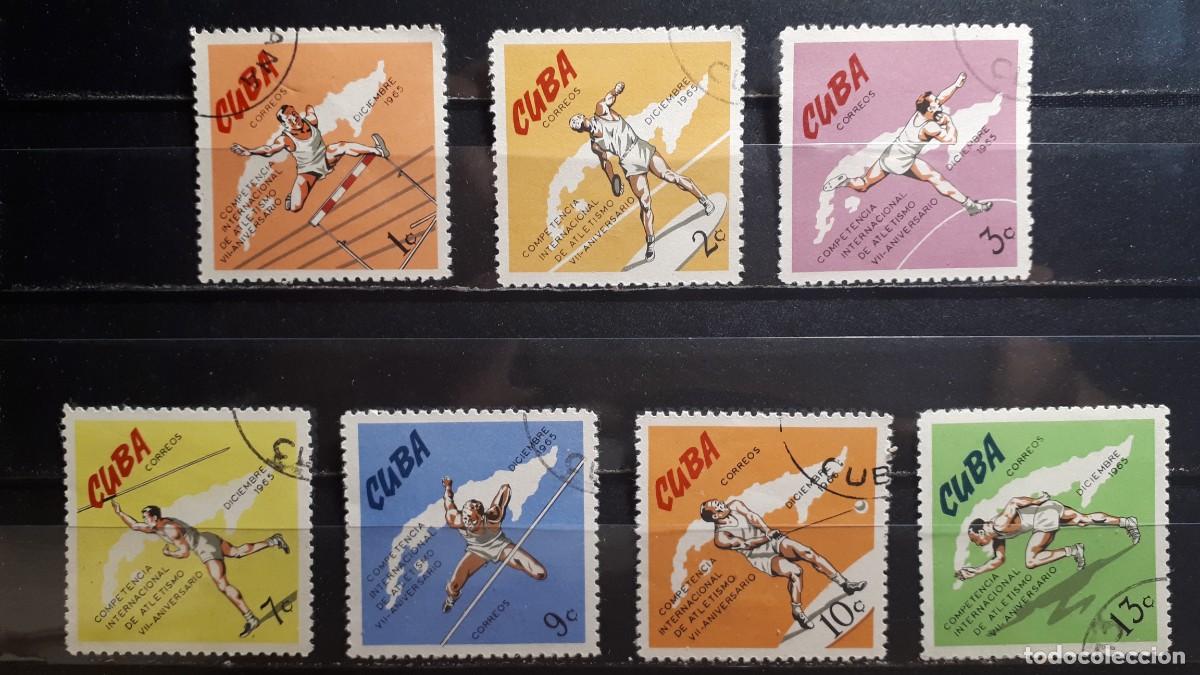 Sellos: CUBA. A&Ntilde;O 1965. &deg;. YVERT 925/31