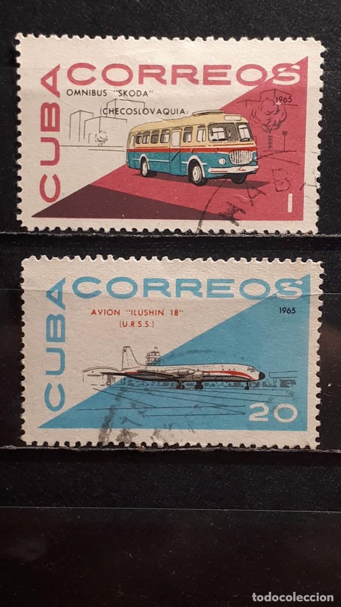 Sellos: CUBA. A&Ntilde;O 1965. &deg;. YVERT 942, 949