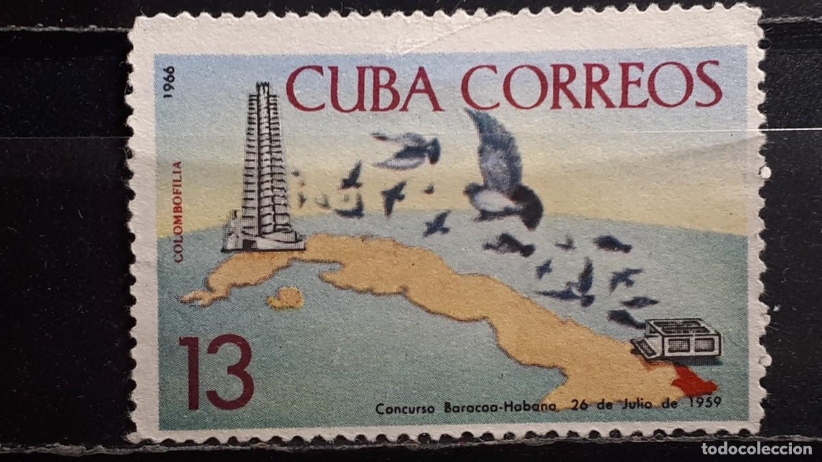 Sellos: CUBA. A&Ntilde;O 1966. (*)/*. YVERT 1022