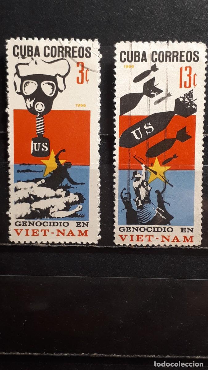 Sellos: CUBA. A&Ntilde;O 1966. &deg;. YVERT 1048/9