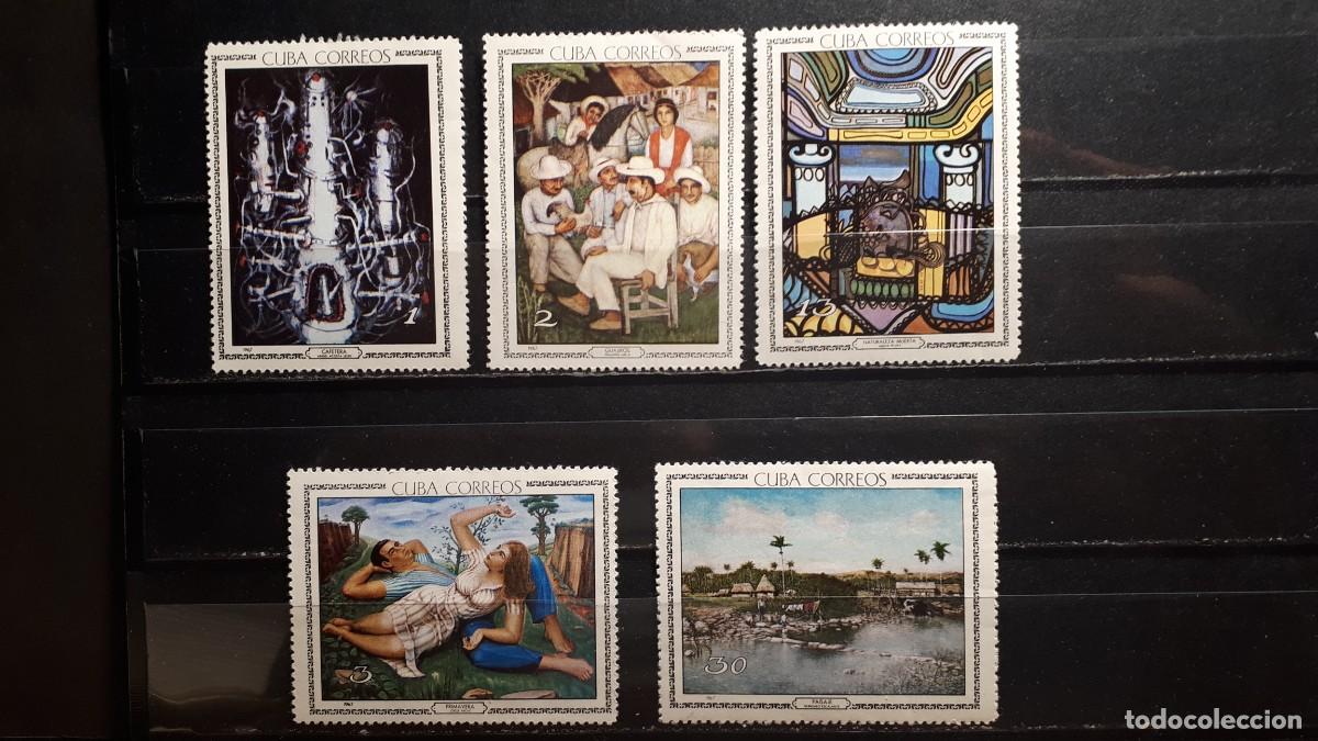 Sellos: CUBA. A&Ntilde;O 1967. *. YVERT 1086/90