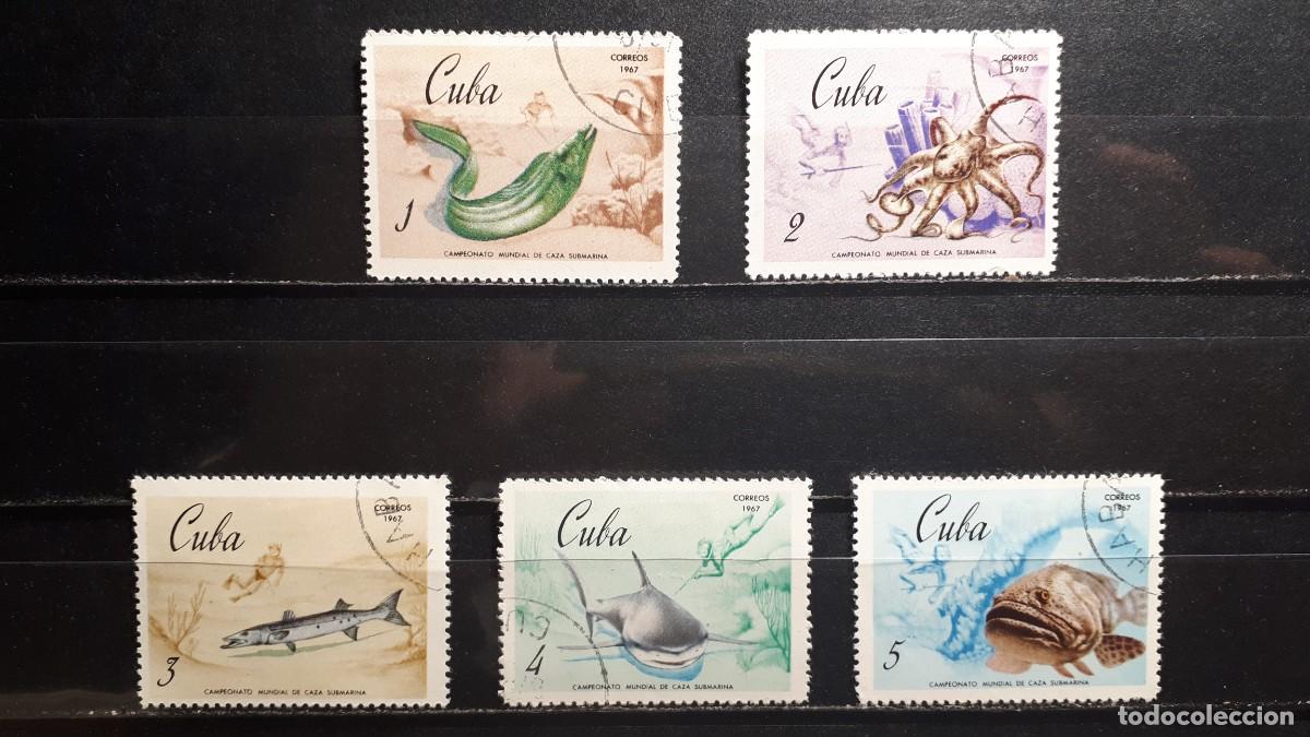 Sellos: CUBA. A&Ntilde;O 1967. &deg;. YVERT 1158/62