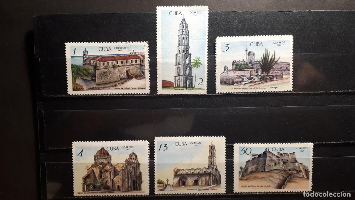 Sellos: CUBA. A&Ntilde;O 1967. &deg;/(*)/*. YVERT 1180/5