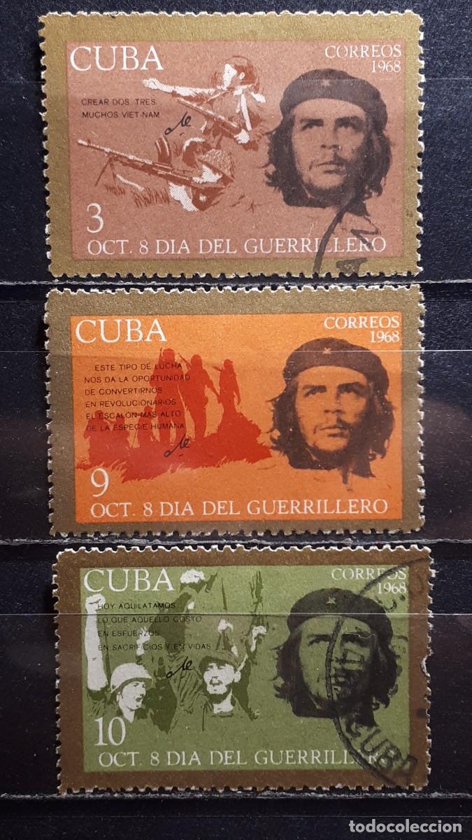 Sellos: CUBA. A&Ntilde;O 1968. &deg;/*. YVERT 1222/4