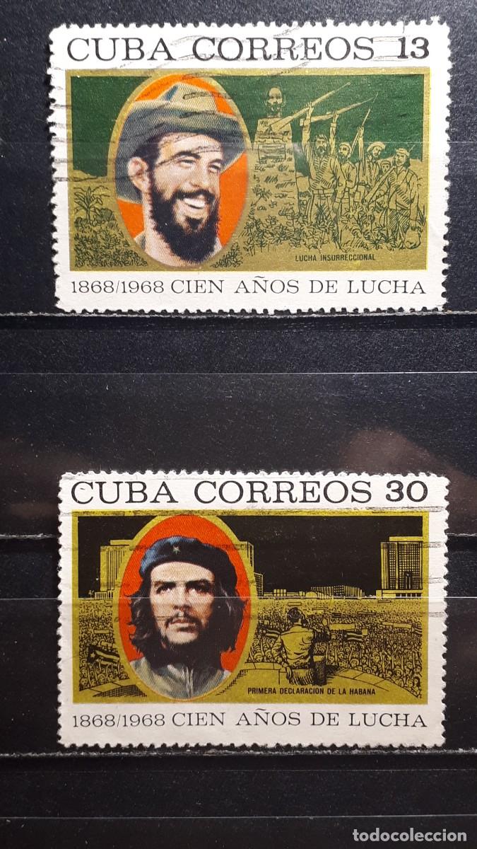 Sellos: CUBA. A&Ntilde;O 1968. &deg;. YVERT 1246/7. Fin de serie.