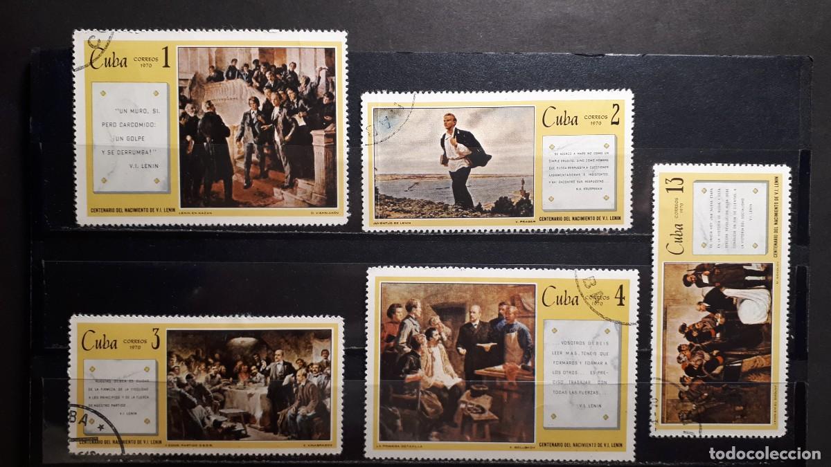 Sellos: CUBA. A&Ntilde;O 1970. &deg;. YVERT 1399/402, 1404