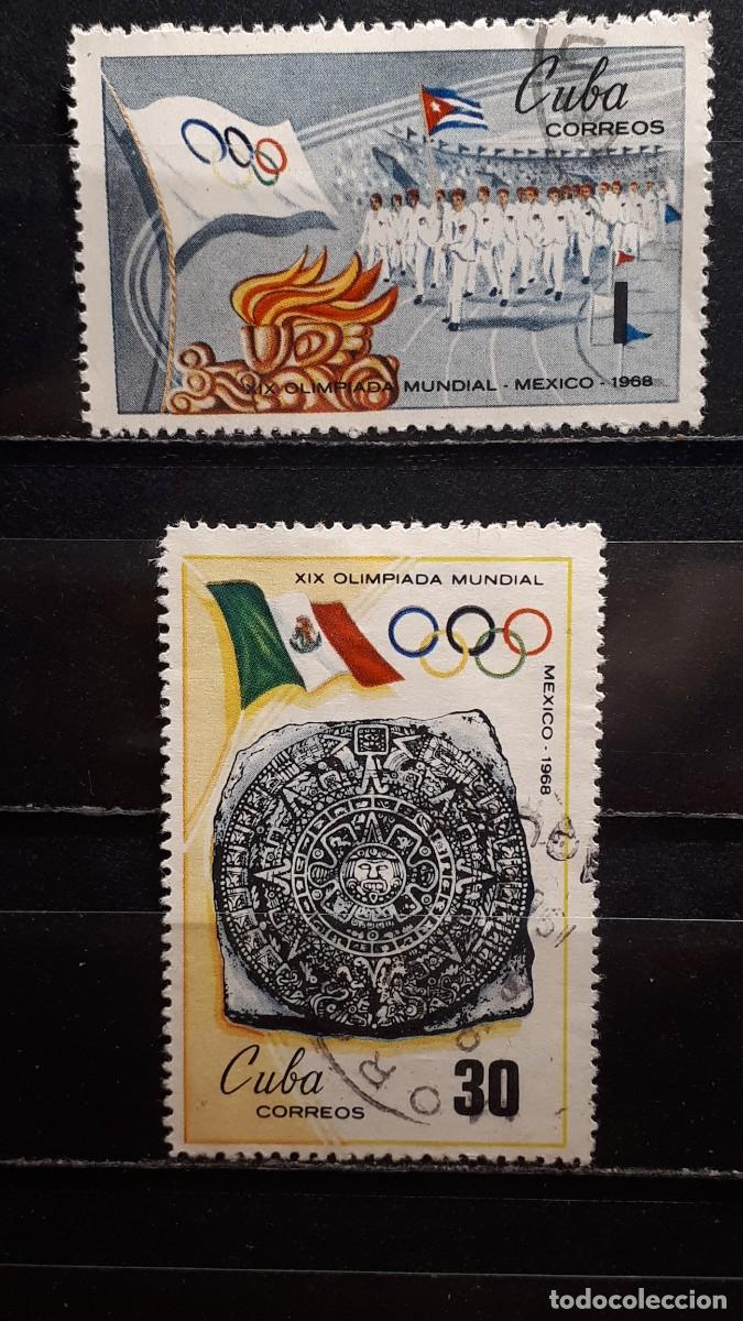 Sellos: CUBA. A&Ntilde;O 1968. &deg;. YVERT 1248, 1254,