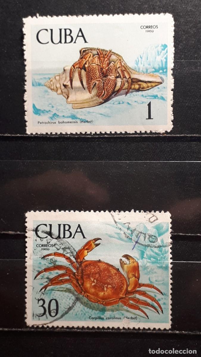 Sellos: CUBA. A&Ntilde;O 1969. &deg;/*. YVERT 1275, 1281