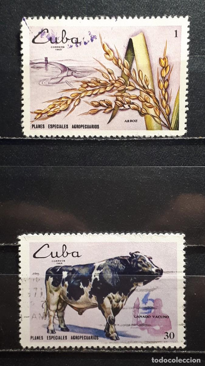 Sellos: CUBA. A&Ntilde;O 1969. &deg;. YVERT 1328, 1339