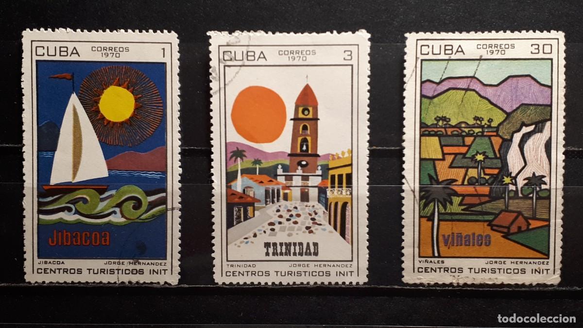 Sellos: CUBA. A&Ntilde;O 1970. &deg;. YVERT 1368/9, 1371