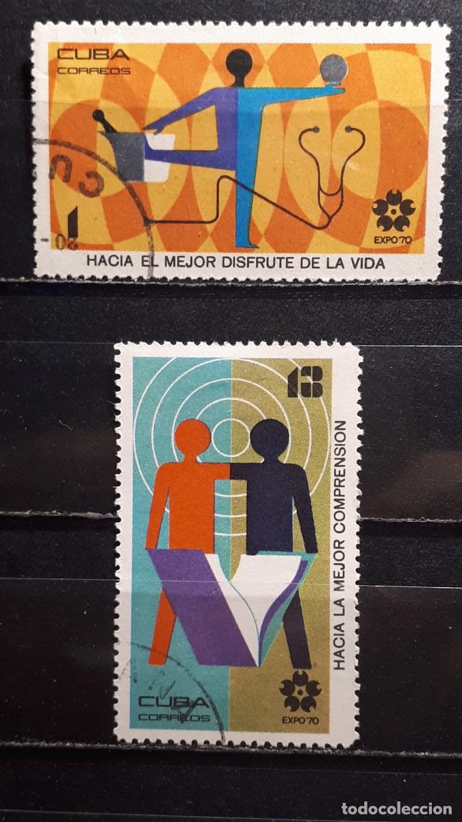Sellos: CUBA. A&Ntilde;O 1970. &deg;. YVERT 1390, 1394