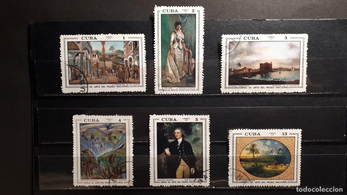 Sellos: CUBA. A&Ntilde;O 1971. &deg;. YVERT 1548/53, falta 1554.