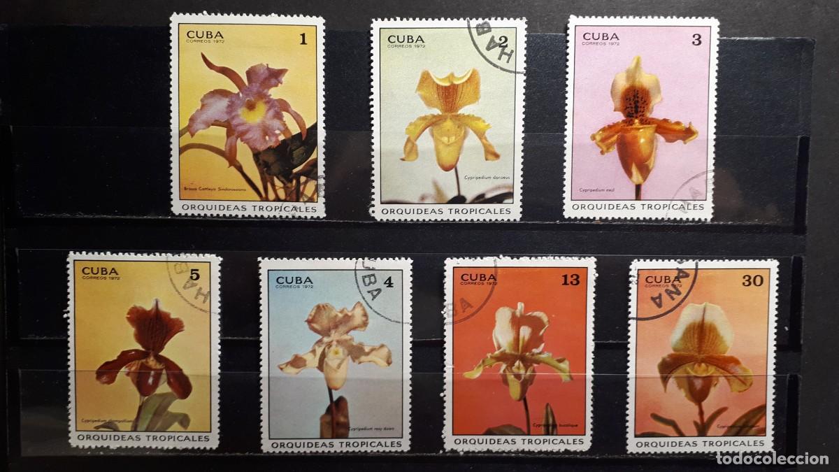 Sellos: CUBA. A&Ntilde;O 1972. &deg;. YVERT 1556/62.