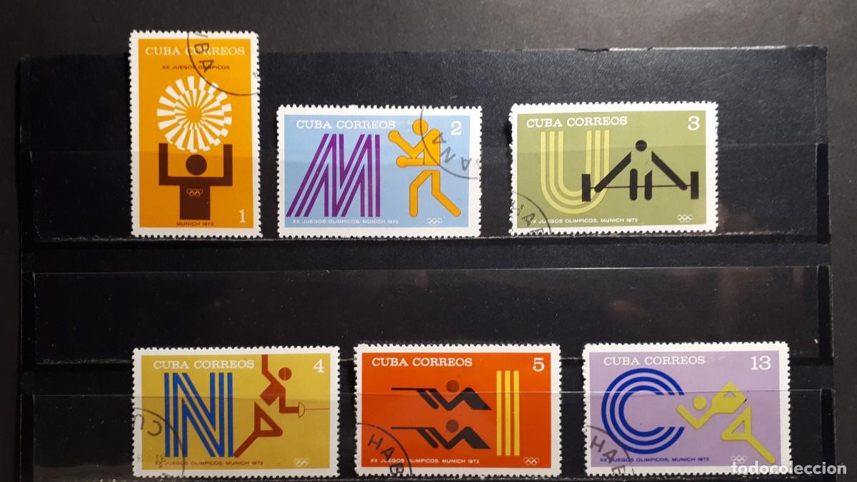 Sellos: CUBA. A&Ntilde;O 1972. &deg;. YVERT 1594/99. Falta 1600