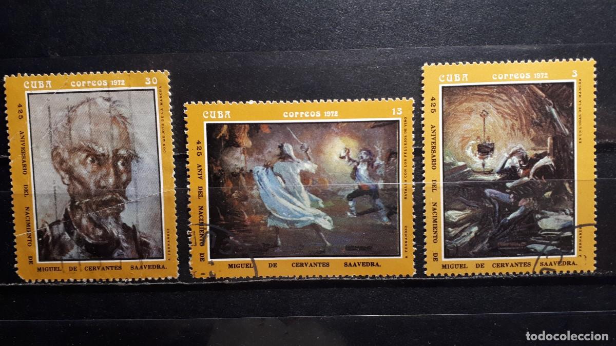 Sellos: CUBA. A&Ntilde;O 1972. &deg;. YVERT 1612/4
