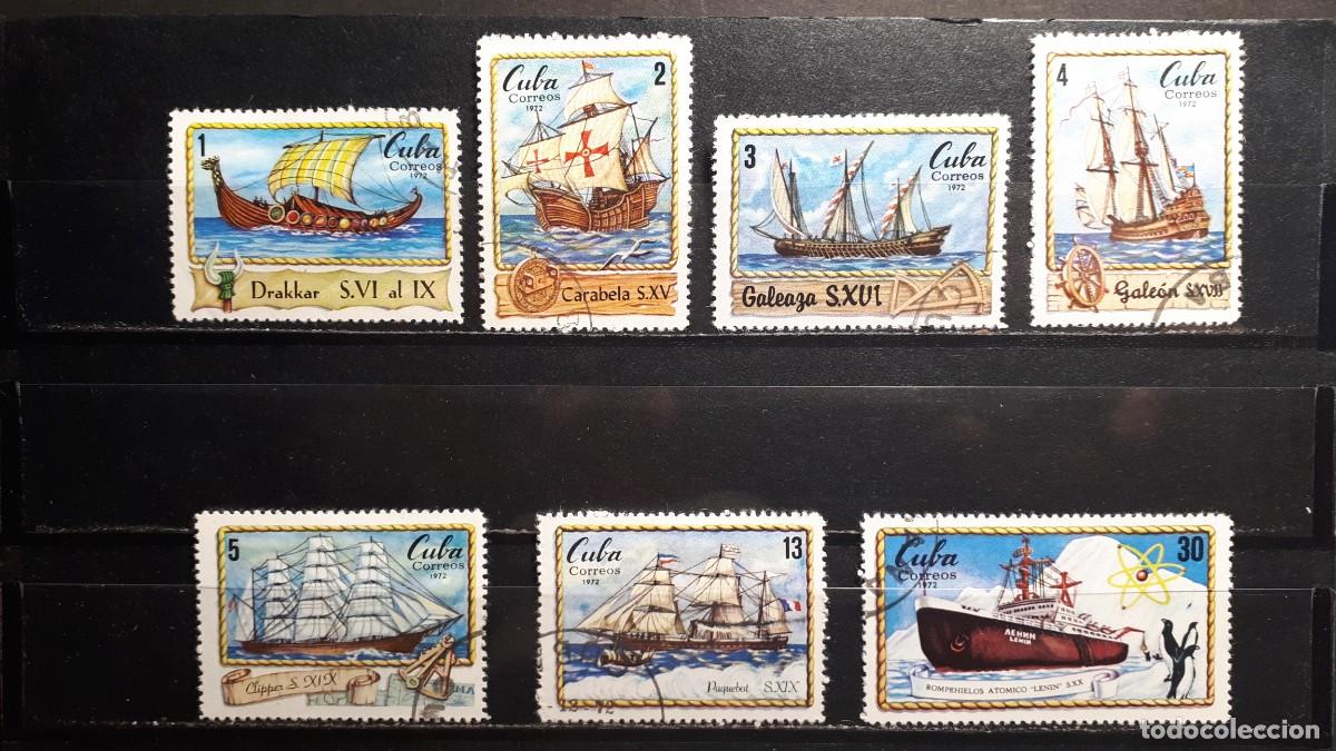 Sellos: CUBA. A&Ntilde;O 1972. &deg;. YVERT 1623/9