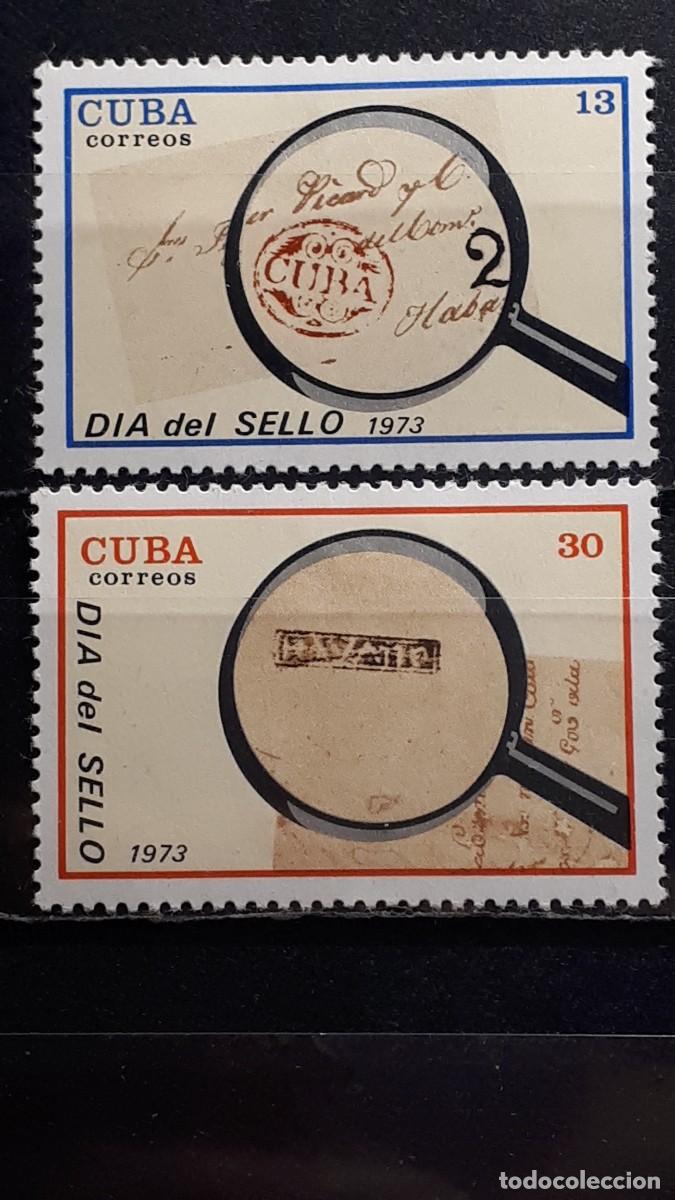 Sellos: CUBA. A&Ntilde;O 1973. *. YVERT 1672/3