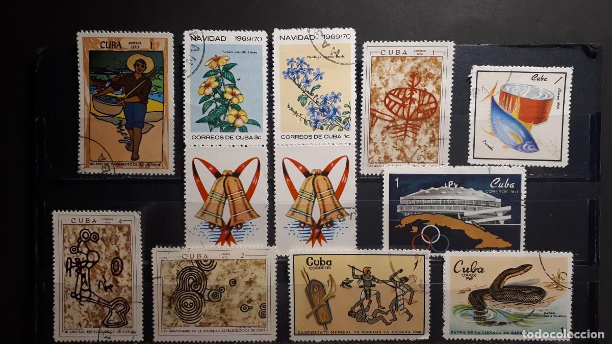 Sellos: CUBA. Lote a CATALOGAR &deg;.