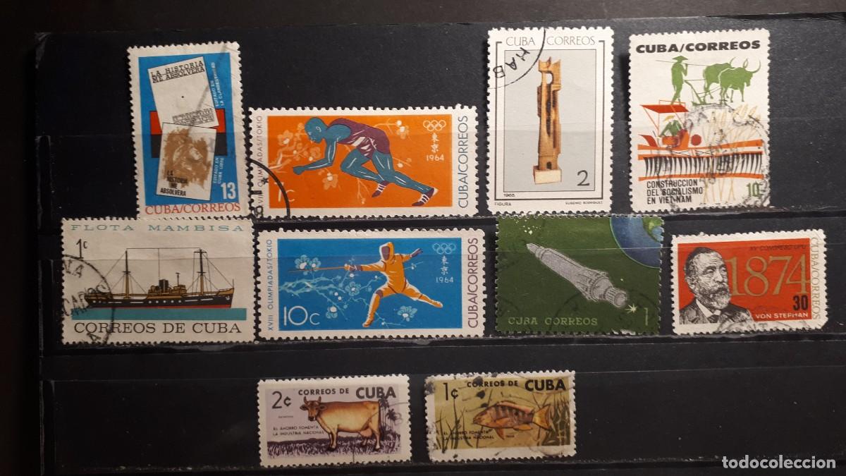 Sellos: CUBA. Lote a CATALOGAR &deg;.