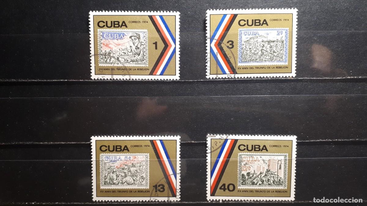 Sellos: CUBA. A&Ntilde;O 1974. &deg;. YVERT 1729/32