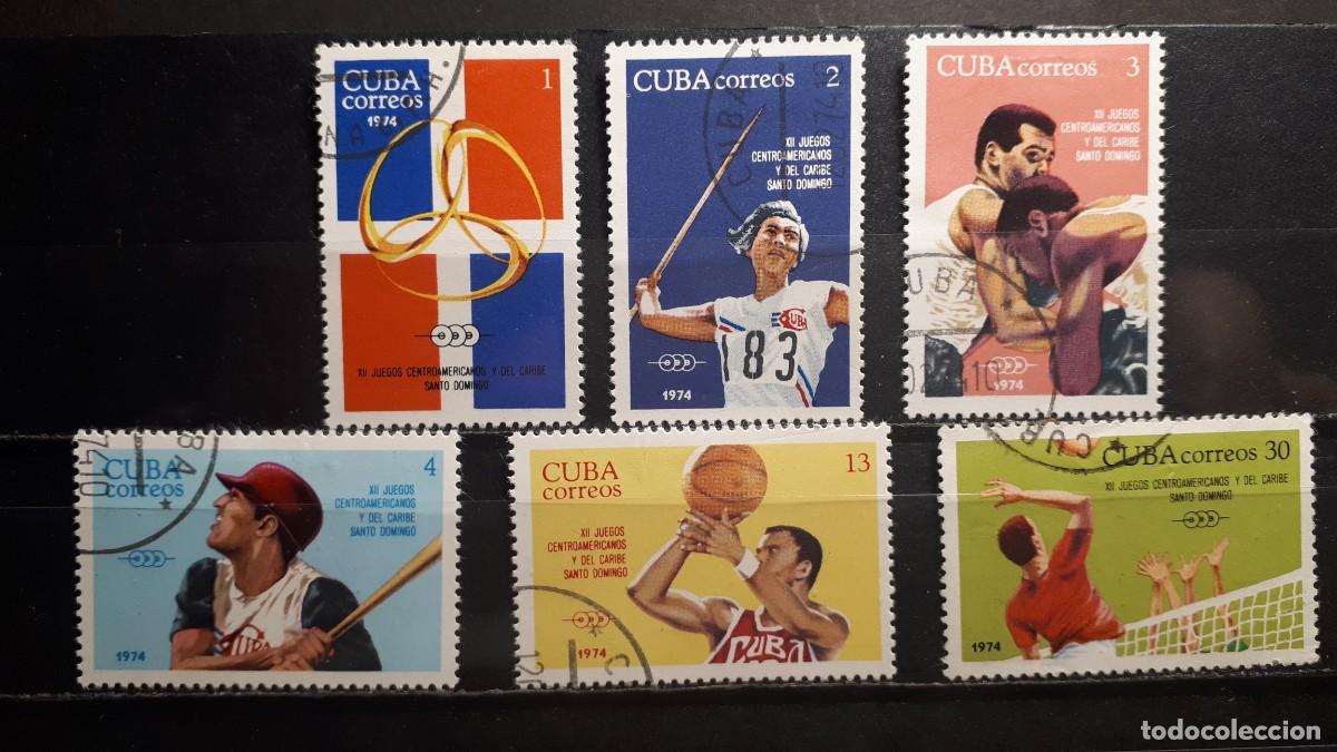 Sellos: CUBA. A&Ntilde;O 1974. &deg;. YVERT 1740/5.