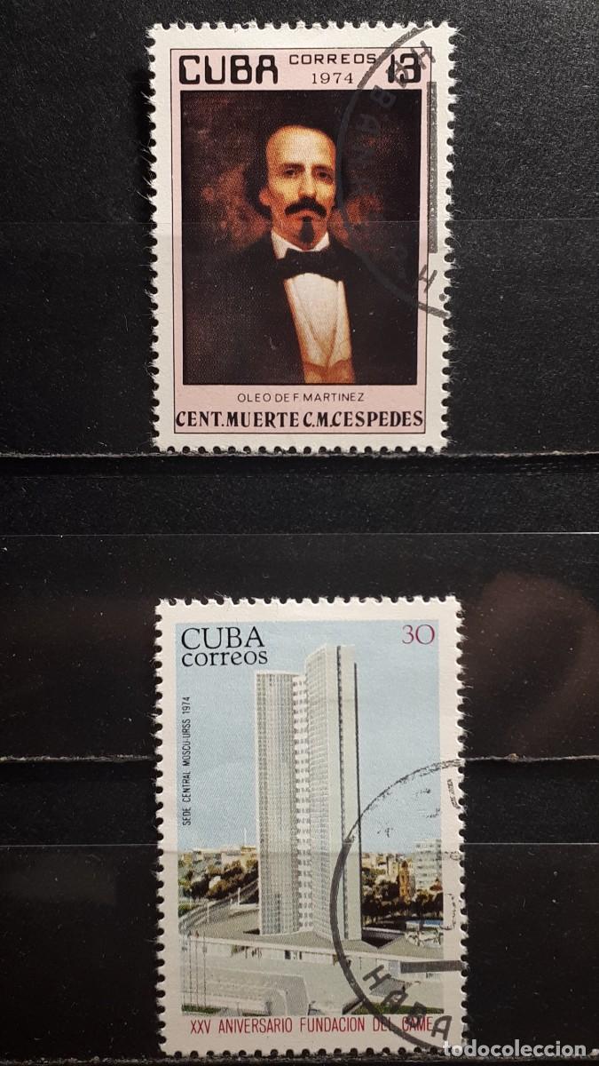 Sellos: CUBA. A&Ntilde;O 1974. &deg;. YVERT 1746, 1753