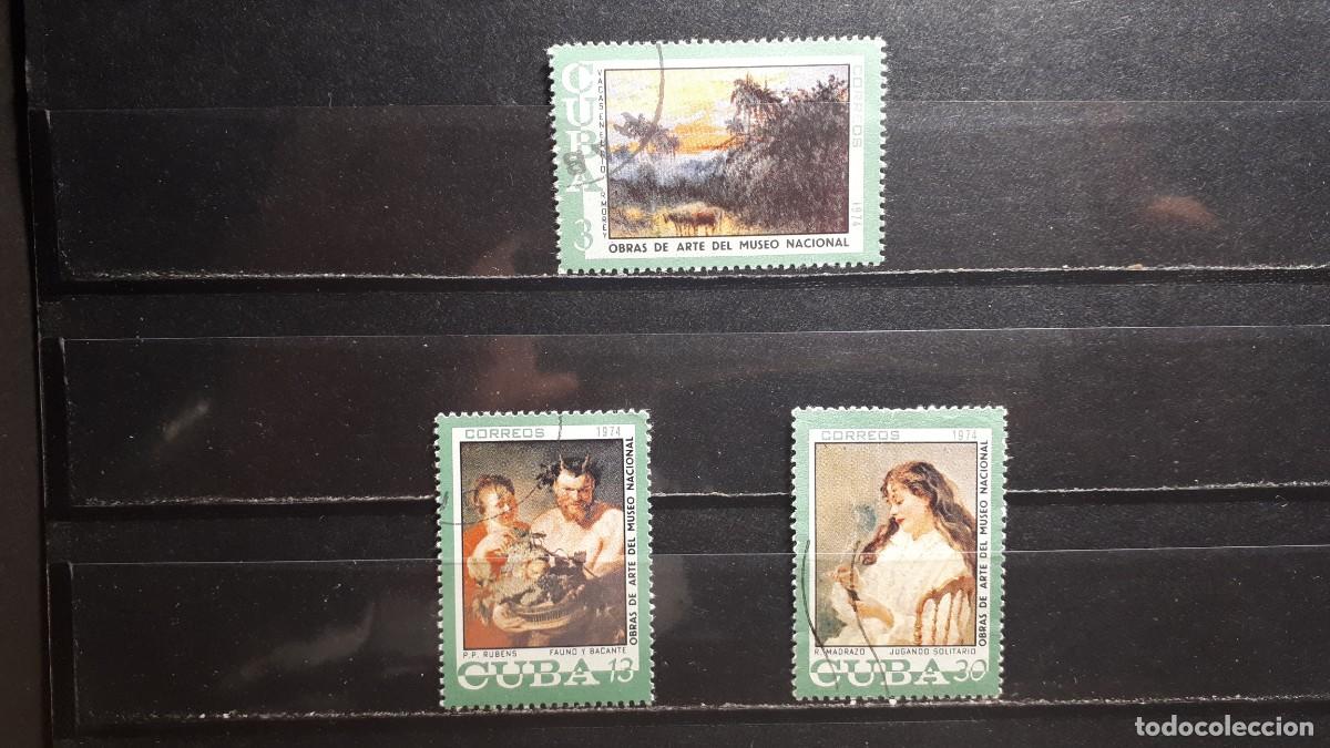 Sellos: CUBA. A&Ntilde;O 1974. &deg;. YVERT 1749, 1751/2