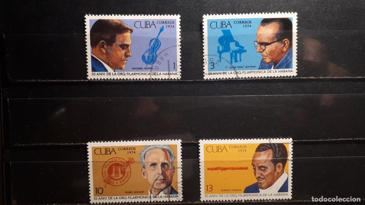 Sellos: CUBA. A&Ntilde;O 1974. &deg;. YVERT 1774/5, 1777/8