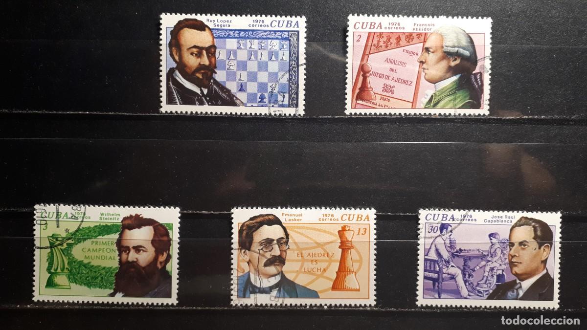 Sellos: CUBA. A&Ntilde;O 1976. &deg;. YVERT 1912/6