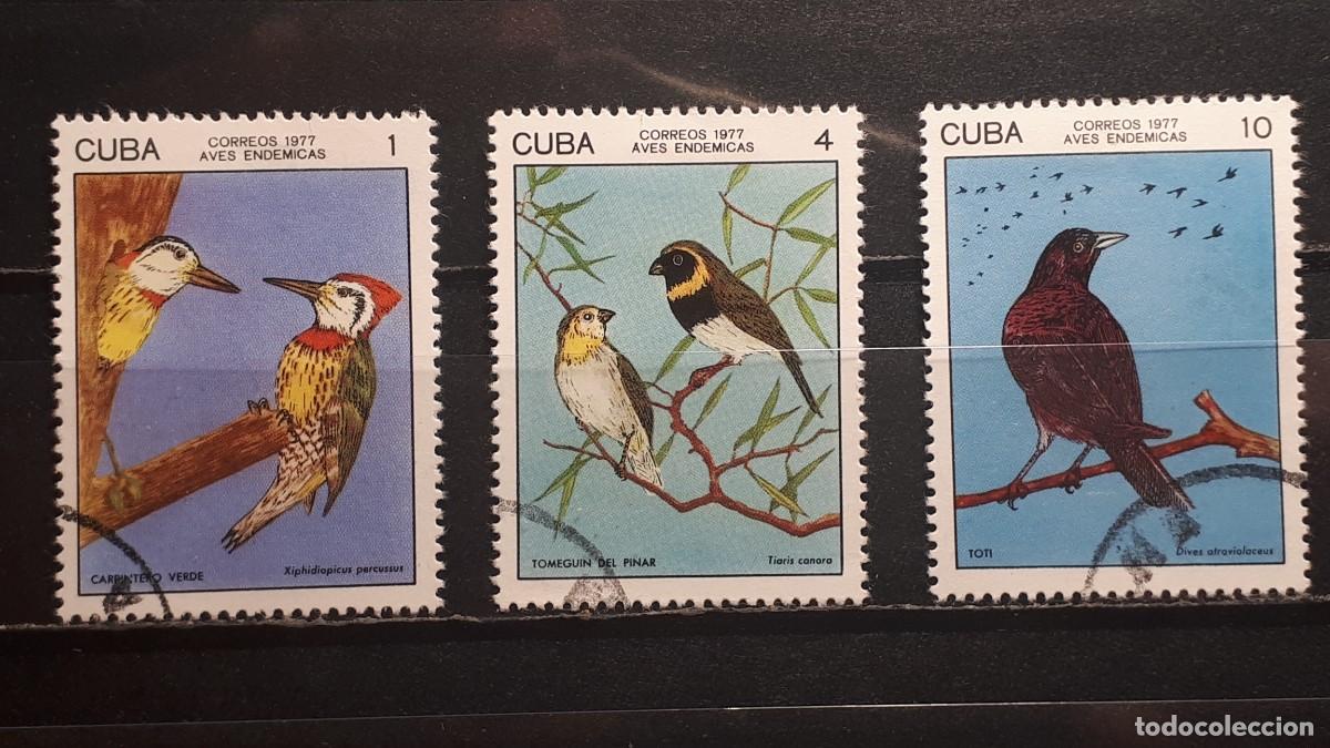 Sellos: CUBA. A&Ntilde;O 1977. &deg;. YVERT 1987/9
