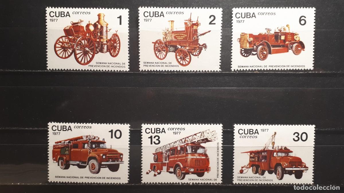 Sellos: CUBA. A&Ntilde;O 1977. *. YVERT 2010/5