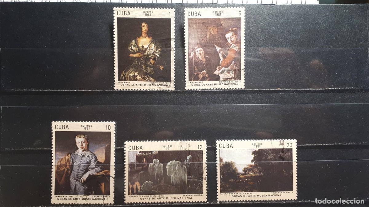 Sellos: CUBA. A&Ntilde;O 1981. &deg;. YVERT 2237/41. Falta 2242