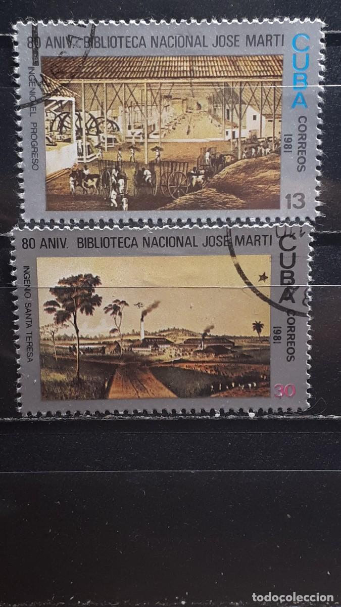 Sellos: CUBA. A&Ntilde;O 1981. &deg;. YVERT 2298/9, falta 2297
