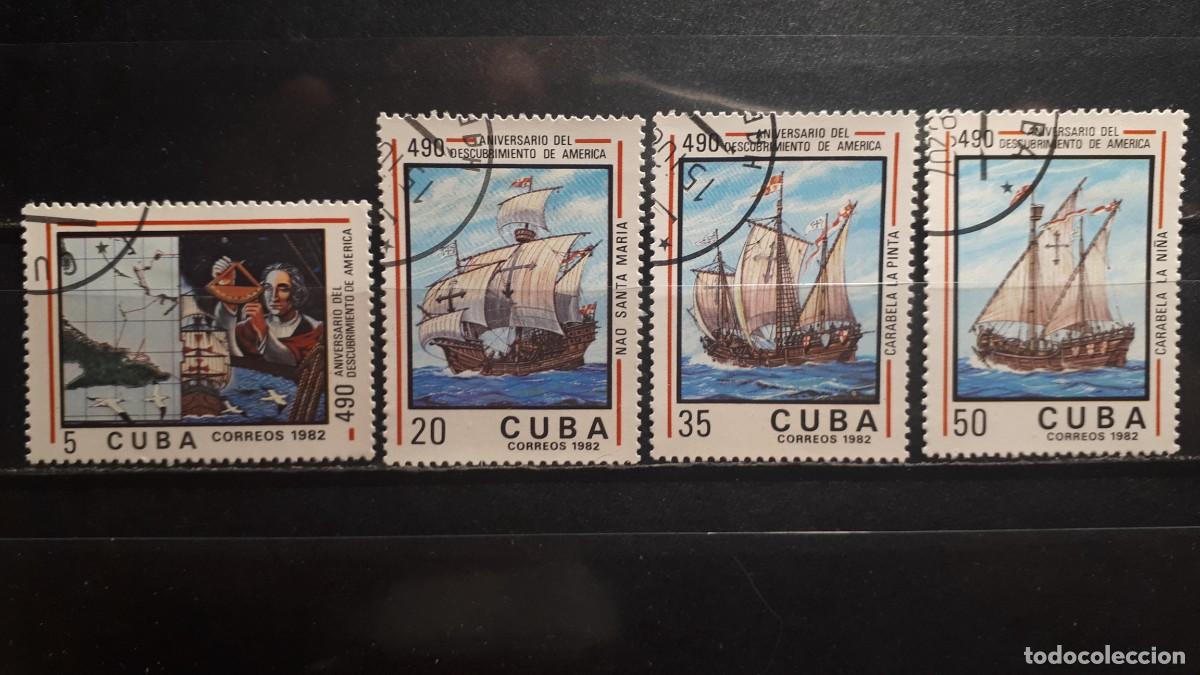 Sellos: CUBA. A&Ntilde;O 1982. &deg;. YVERT 2399/402