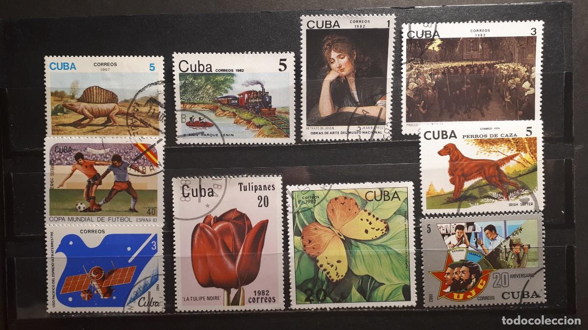Sellos: CUBA. &deg;. Lote a catalogar