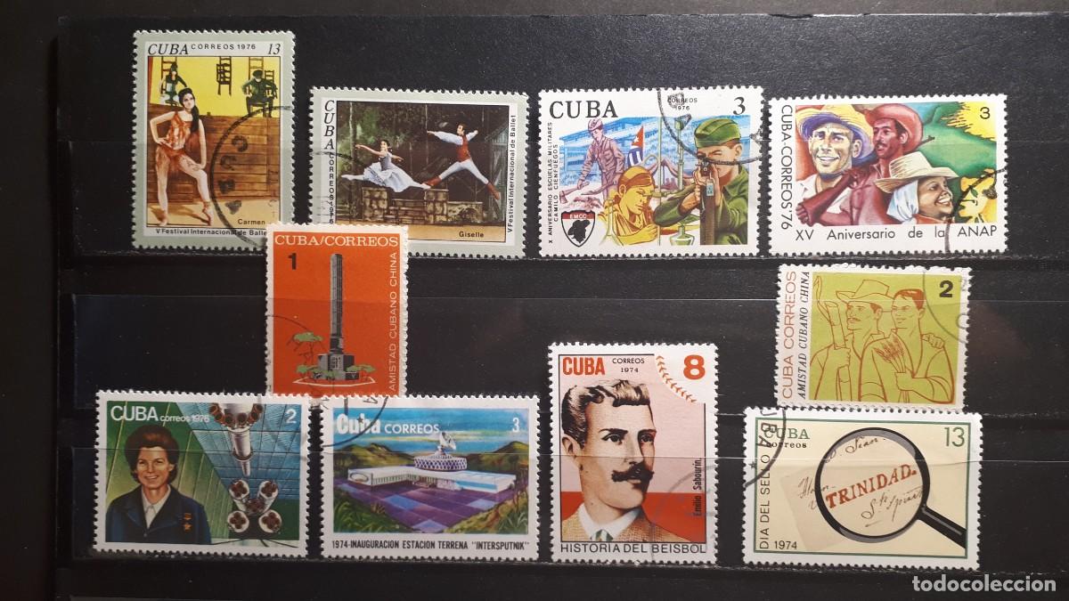 Sellos: CUBA. &deg;. Lote a catalogar