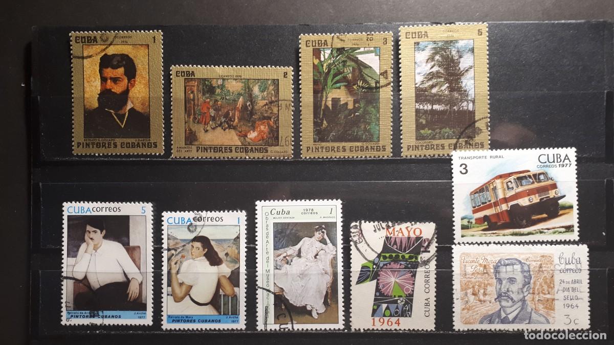 Sellos: CUBA. &deg;. Lote a catalogar