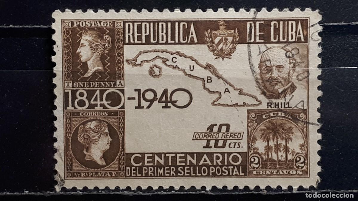 Sellos: CUBA. A&Ntilde;O 1940. &deg;. YVERT A&eacute;reo 32
