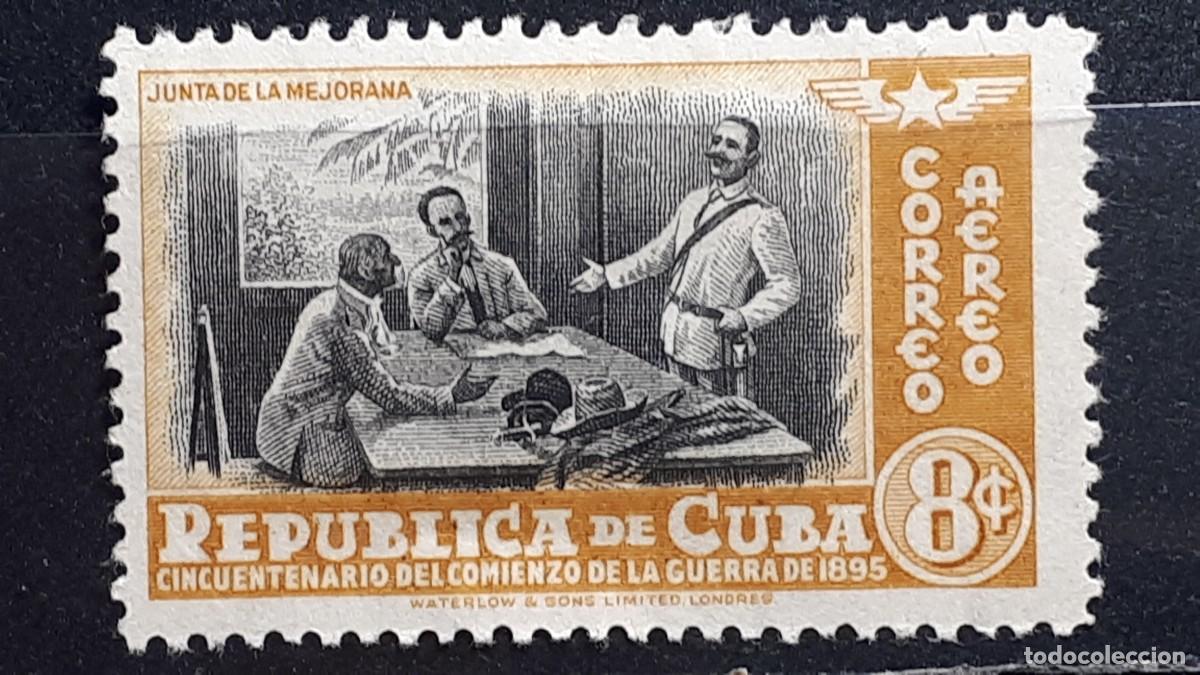 Sellos: CUBA. A&Ntilde;O 1948. *. YVERT A&eacute;reo 39