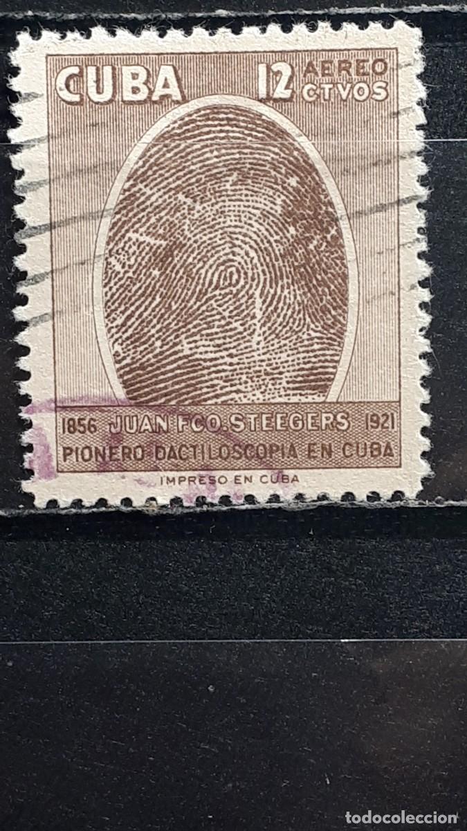 Sellos: CUBA. A&Ntilde;O 1957. &deg;. YVERT A&eacute;reo 156