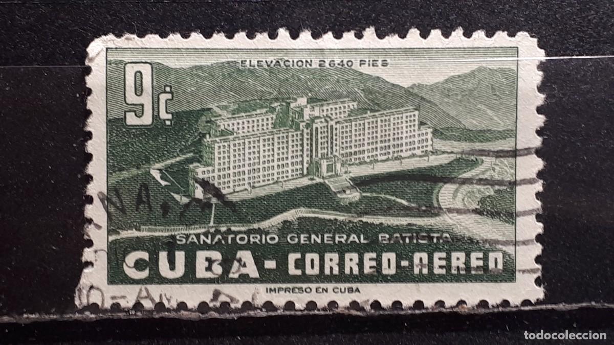 Sellos: CUBA. A&Ntilde;O 1954. &deg;. YVERT A&eacute;reo 105